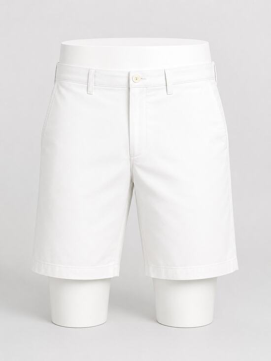 J. Crew Other - J.Crew Club Men's White Chino Shorts - Size 35W - Classic Summer Casual
